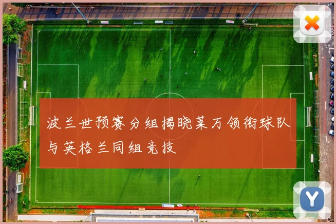 波兰世预赛分组揭晓莱万领衔球队与英格兰同组竞技