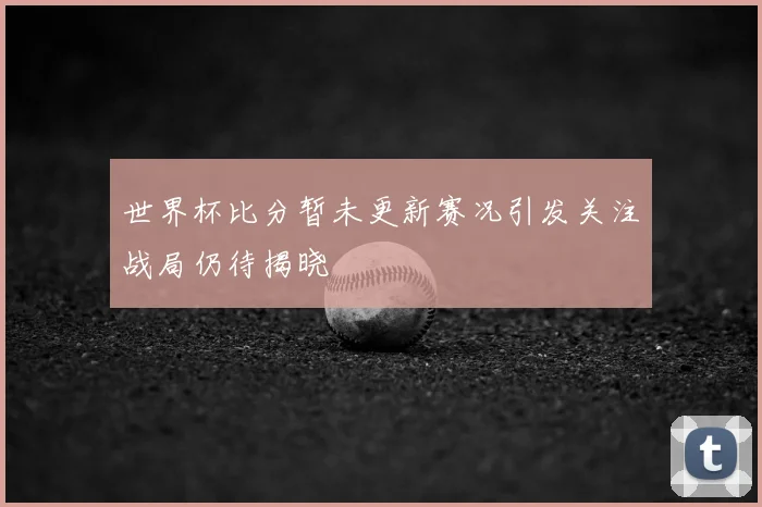 世界杯比分暂未更新赛况引发关注战局仍待揭晓