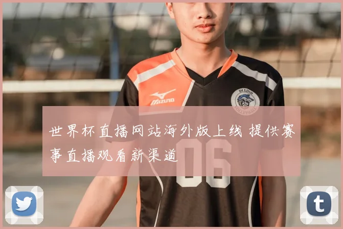 世界杯直播网站海外版上线 提供赛事直播观看新渠道